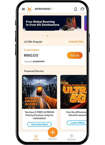 Step 1 Banner U Mobile